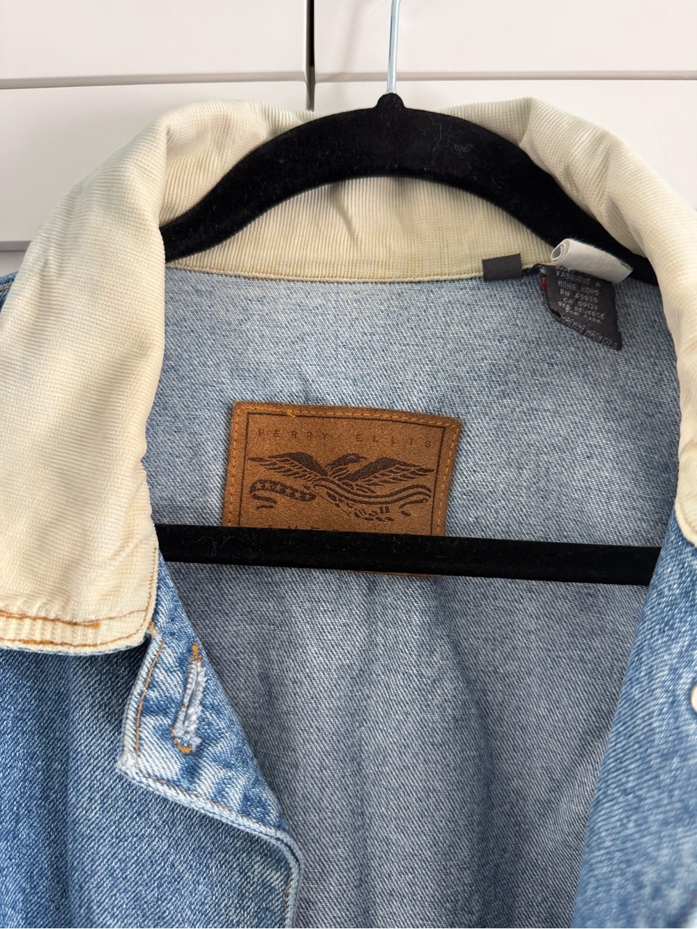 Vintage Perry Ellis denim Chore Coat - Picture 3 of 9